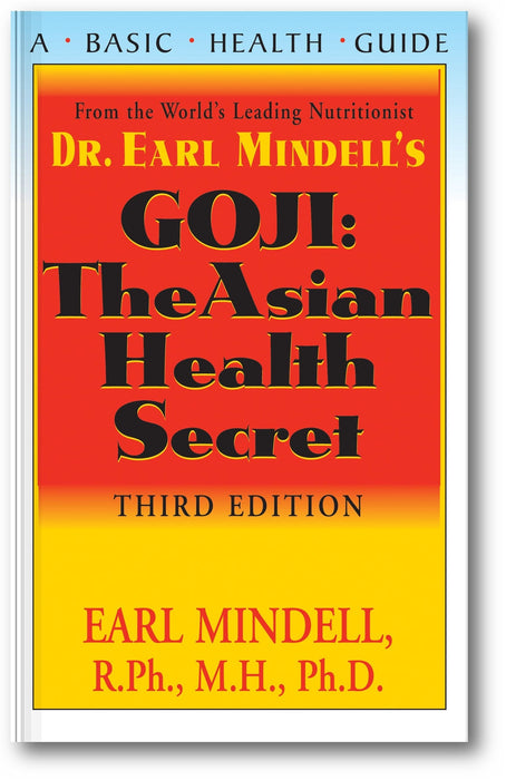 Goji: The Asian Health Secret, Third Edition book cover