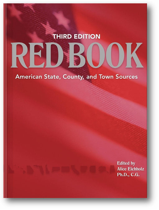Red Book: American State, County & Town Sources, Third Edition book cover