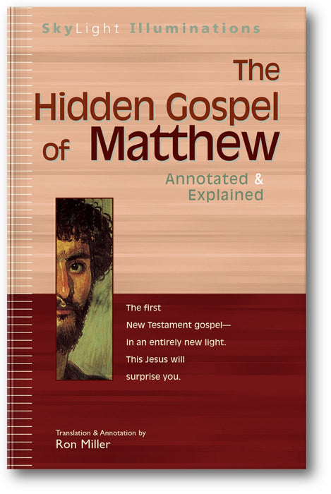 The Hidden Gospel of Matthew: Annotated & Explained book cover