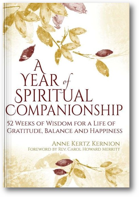 A Year of Spiritual Companionship: 52 Weeks of Wisdom for a Life of Gratitude, Balance and Happiness book cover