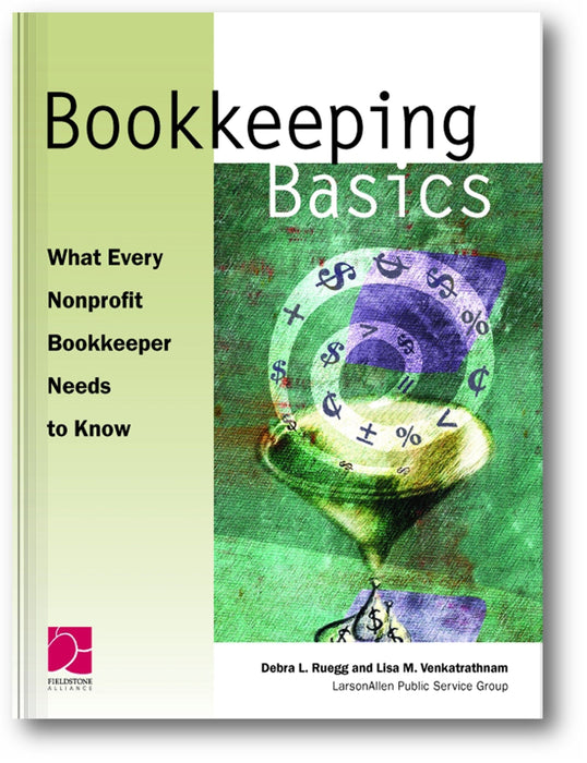 Bookkeeping Basics: What Every Nonprofit Bookkeeper Needs to Know book cover