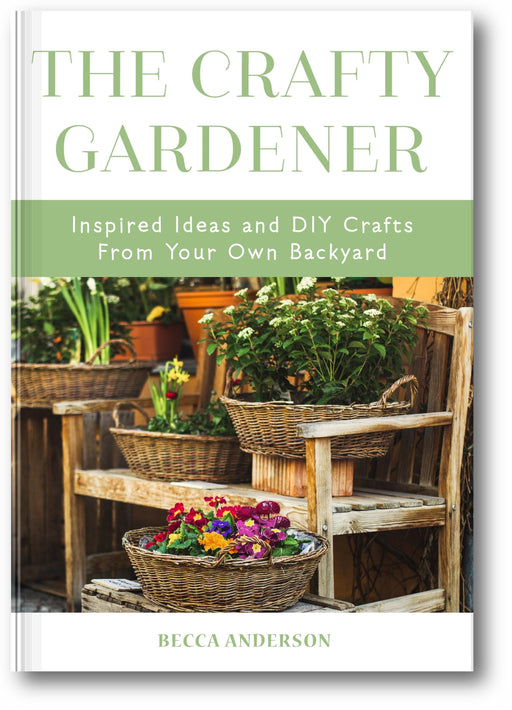 The Crafty Gardener book cover
