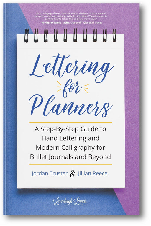 Lettering for Planners book cover