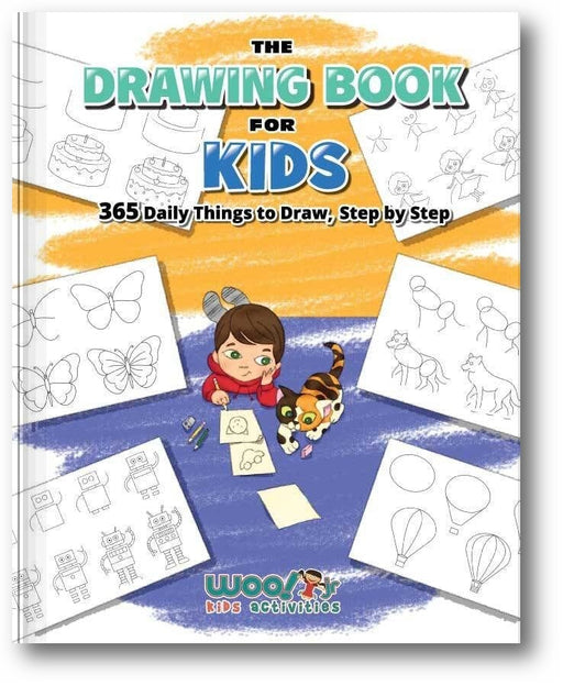 The Drawing Book for Kids book cover