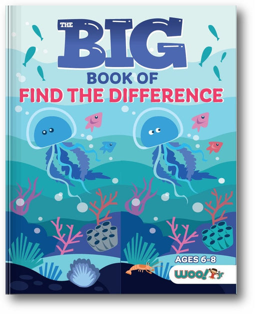 The Big Book of Find the Difference book cover