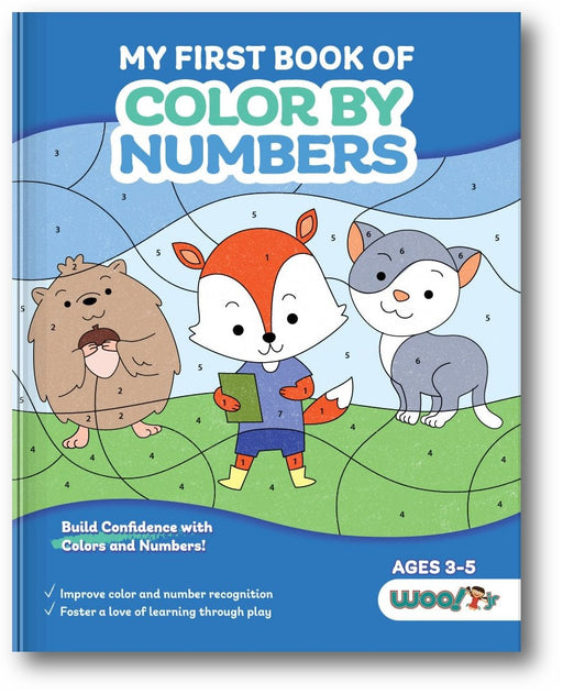 My First Book of Color by Numbers book cover
