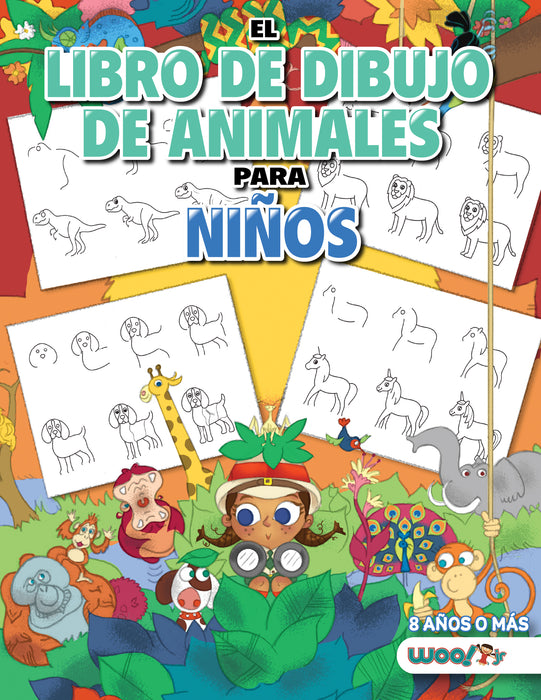 El Libro de Dibujo de Animales Para Niños