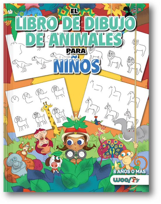 El Libro de Dibujo de Animales Para Niños book cover