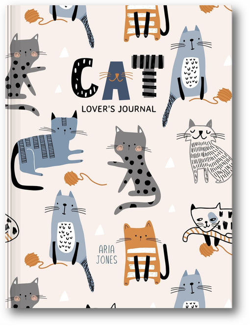 Cat Lover’s Blank Journal book cover