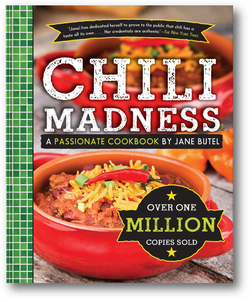 Chili Madness: A Passionate Cookbook by Jane Butel (2nd Edition) book cover