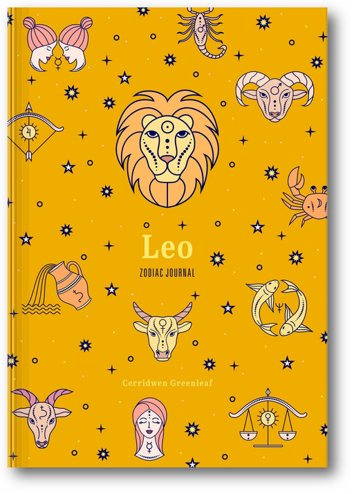 Leo Zodiac Journal book cover