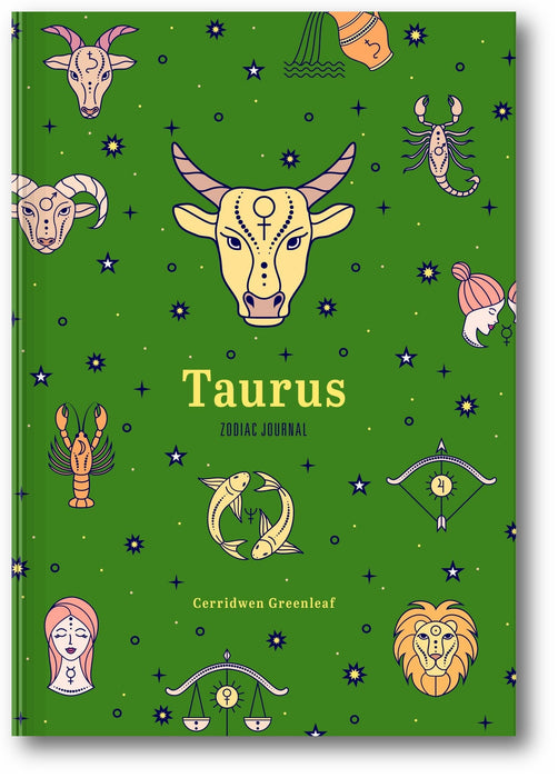 Taurus Zodiac Journal book cover