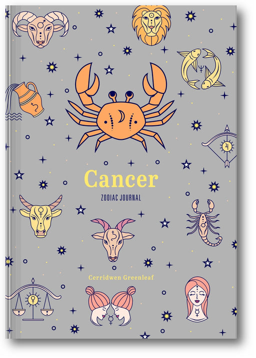 Cancer Zodiac Journal book cover