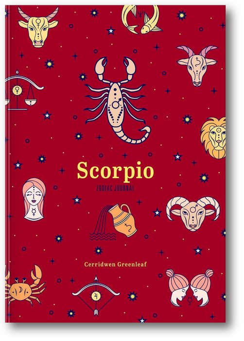 Scorpio Zodiac Journal book cover
