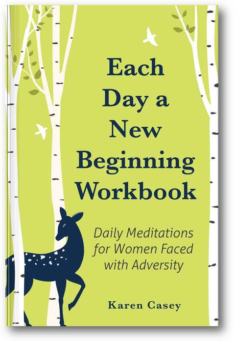Each Day a New Beginning Workbook: Daily Meditations for Women Faced with Adversity book cover