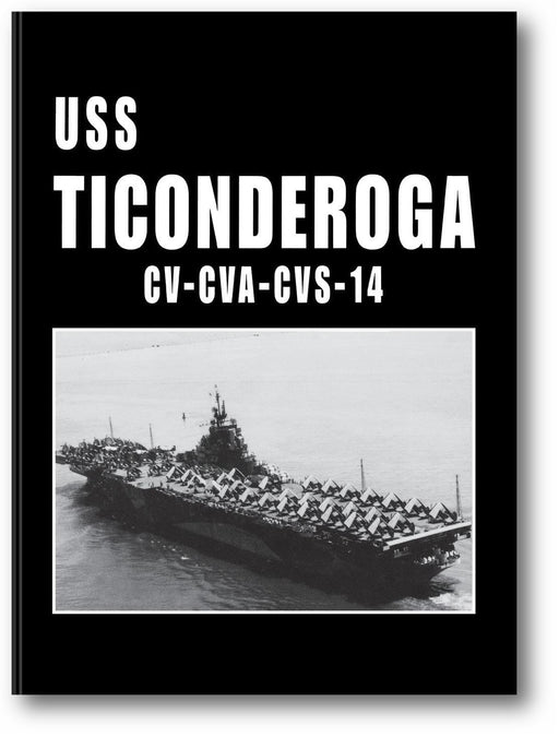 USS Ticonderoga: CV-CVA-CVS-14 book cover