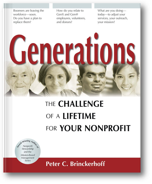 Generations: The Challenge of a Lifetime for Your Nonprofit book cover