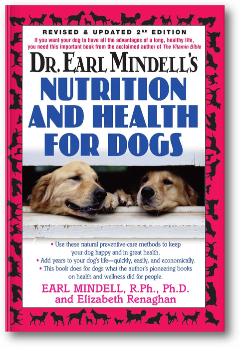 Dr. Earl Mindell's Nutrition and Health for Dogs book cover