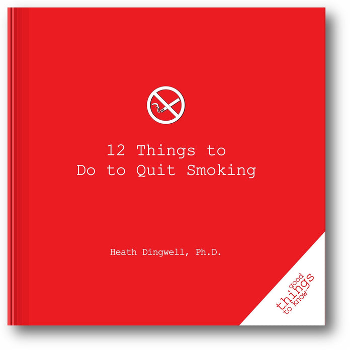 12 Things to Do to Quit Smoking book cover
