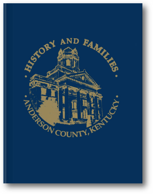 Anderson Co, KY: History and Families book cover