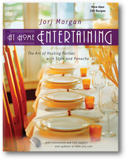At Home Entertaining: The Art of Hosting a Party with Style and Panache book cover
