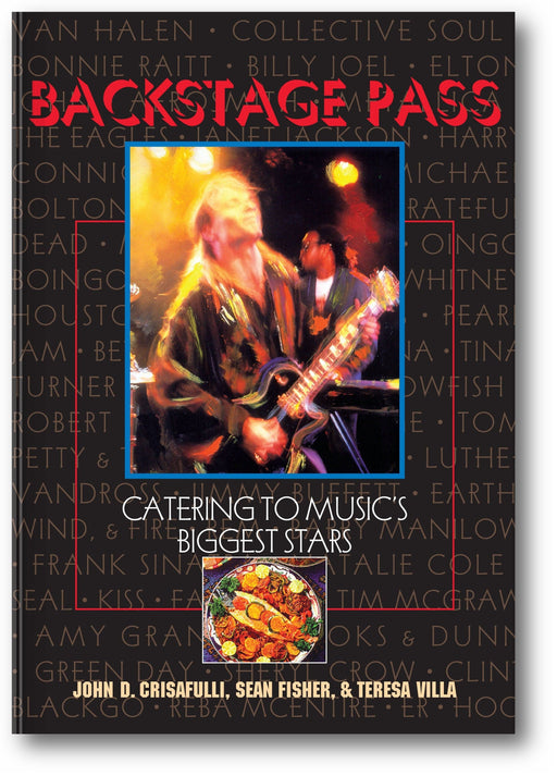 Backstage Pass: Catering to Music's Biggest Stars book cover