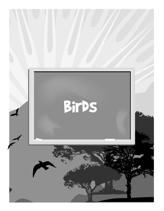 The Drawing Book for Kids: Birds - Step by Step with Space to Practice