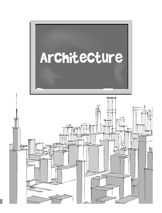 The Drawing Book for Kids: Architecture - Step by Step with Space to Practice
