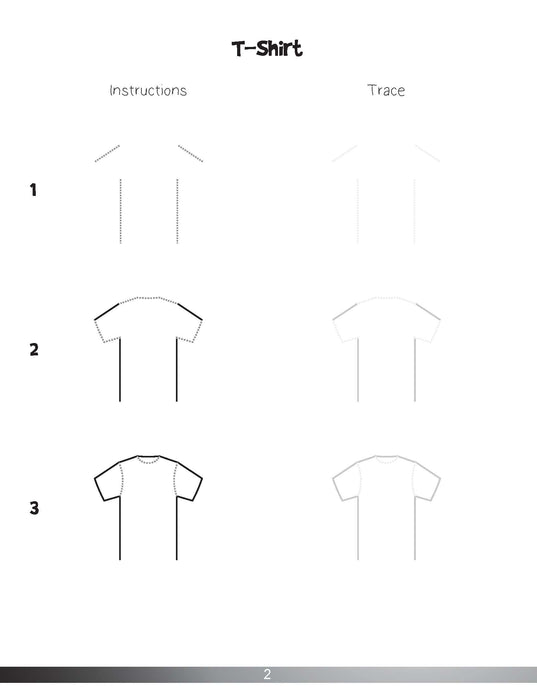The Drawing Book for Kids: Fashion - Step by Step with Space to Practice