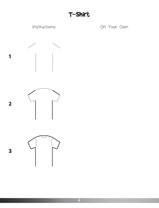The Drawing Book for Kids: Fashion - Step by Step with Space to Practice