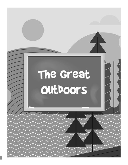 The Drawing Book for Kids: The Great Outdoors - Step by Step with Space to Practice