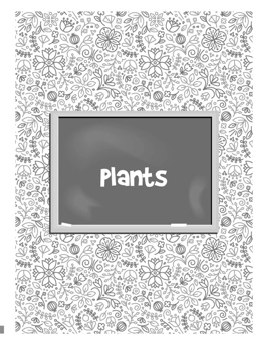 The Drawing Book for Kids: Plants - Step by Step with Space to Practice