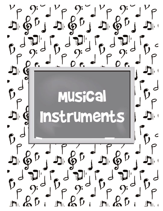 The Drawing Book for Kids: Musical Instruments - Step by Step with Space to Practice