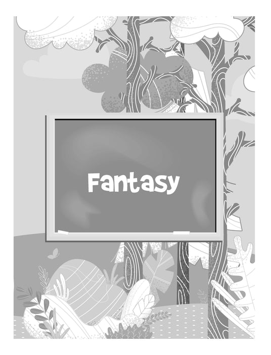 The Drawing Book for Kids: Fantasy - Step by Step with Space to Practice