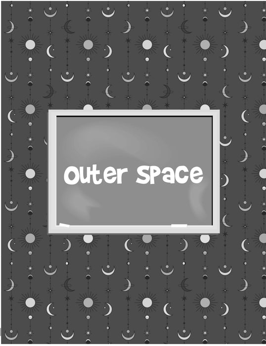 The Drawing Book for Kids: Outer Space - Step by Step with Space to Practice