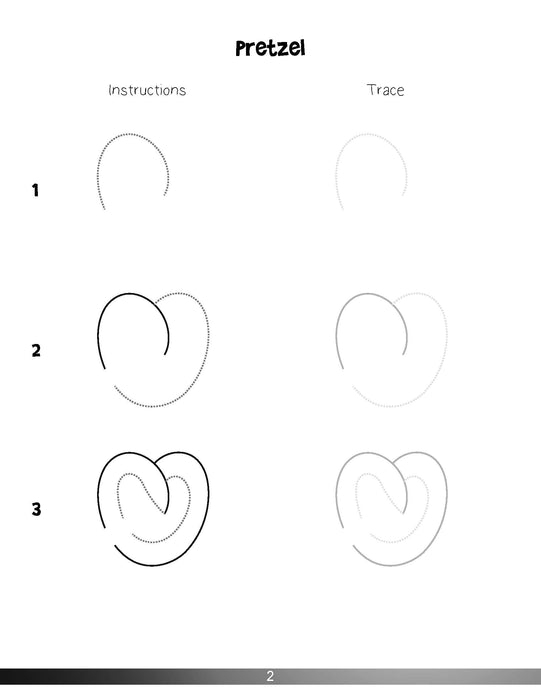 The Drawing Book for Kids: Snack Time - Step by Step with Space to Practice