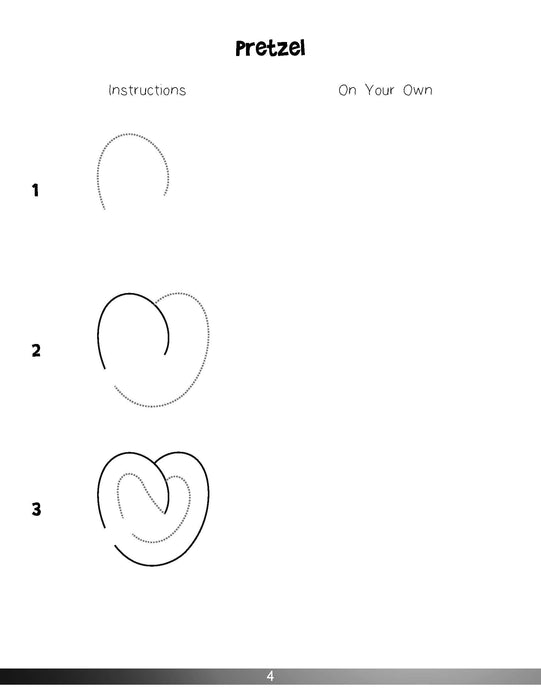 The Drawing Book for Kids: Snack Time - Step by Step with Space to Practice