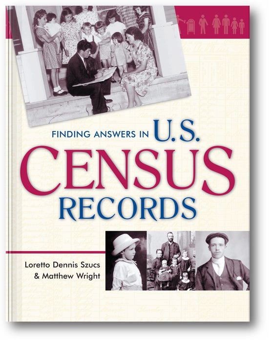 Finding Answers in U.S. Census Records book cover