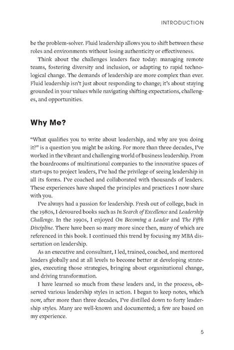 Fluid Leadership: How to Adapt Your Style to Thrive in an Ever-Changing World
