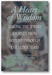 A Heart of Wisdom: Making the Jewish Journey from Midlife through the Elder Years book cover