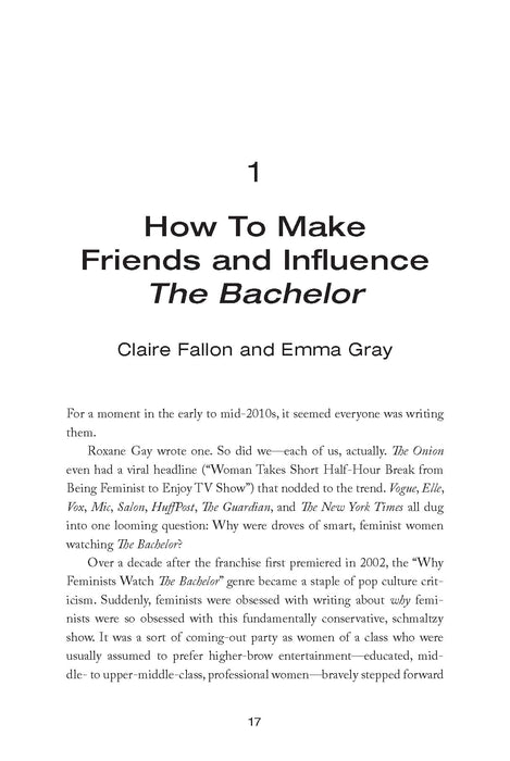 Here For All the Reasons: Why We Watch The Bachelor