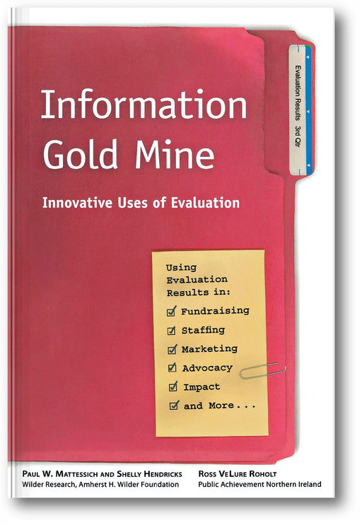 Information Gold Mine: Innovative Uses of Evaluation book cover