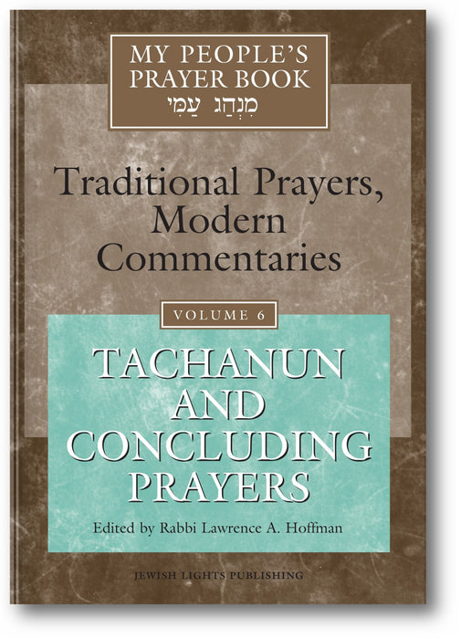 My People's Prayer Book Vol 6: Tachanun and Concluding Prayers book cover
