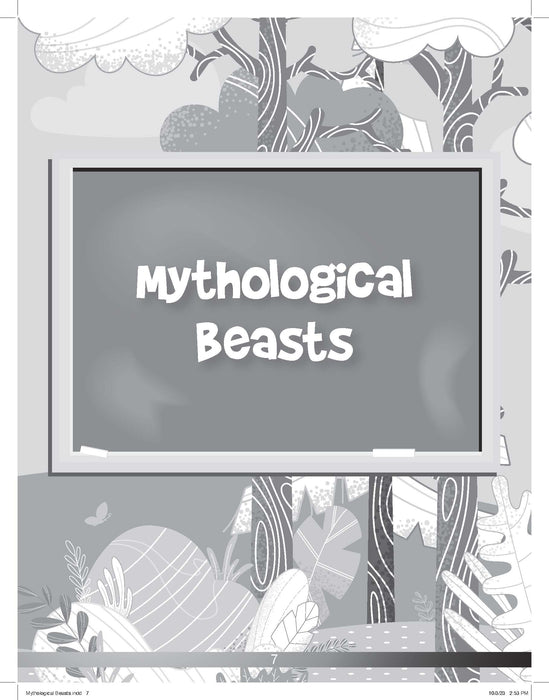 The Drawing Book for Kids: Mythological Creatures - Step by Step with Space to Practice