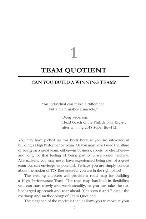 Team Quotient: How to Build High Performance Leadership Teams that Win Every Time