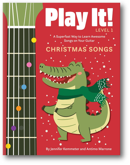 Play It! Christmas Songs for Guitar book cover