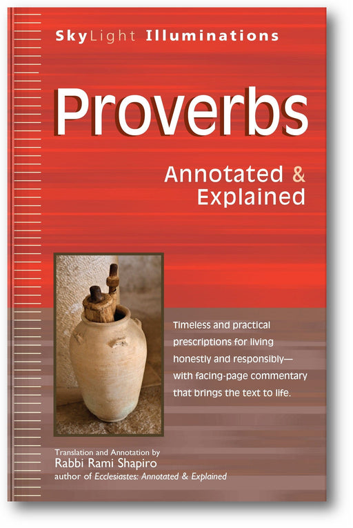 Proverbs: Annotated & Explained book cover