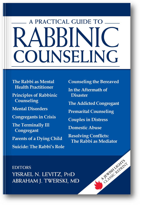 A Practical Guide to Rabbinic Counseling (A Jewish Lights Classic Reprint) book cover