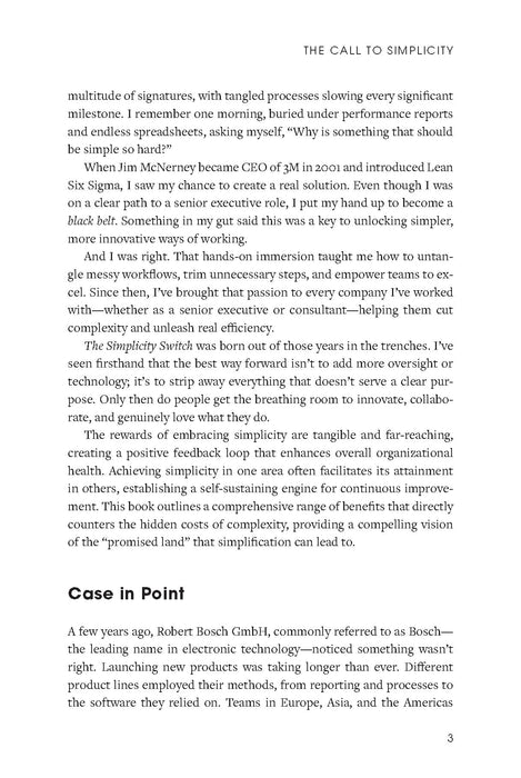 The Simplicity Switch: Turning Complex Business into Simple Success