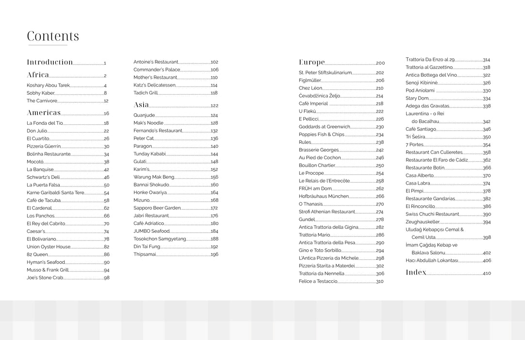 TasteAtlas' 100 Legendary Restaurants and Their Iconic Dishes